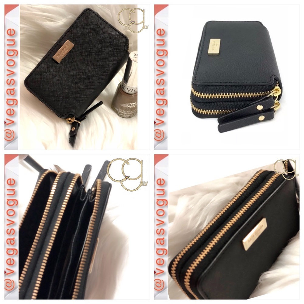 Kate Spade Rosie Double Zip Around Wallet